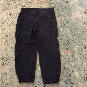 Athleta crops and sweatshirt